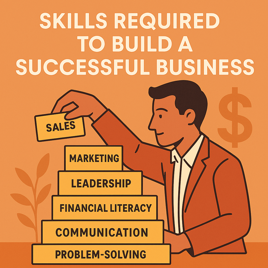 Skills Required to Build a Successful Business (And Why They Also Build Wealth)