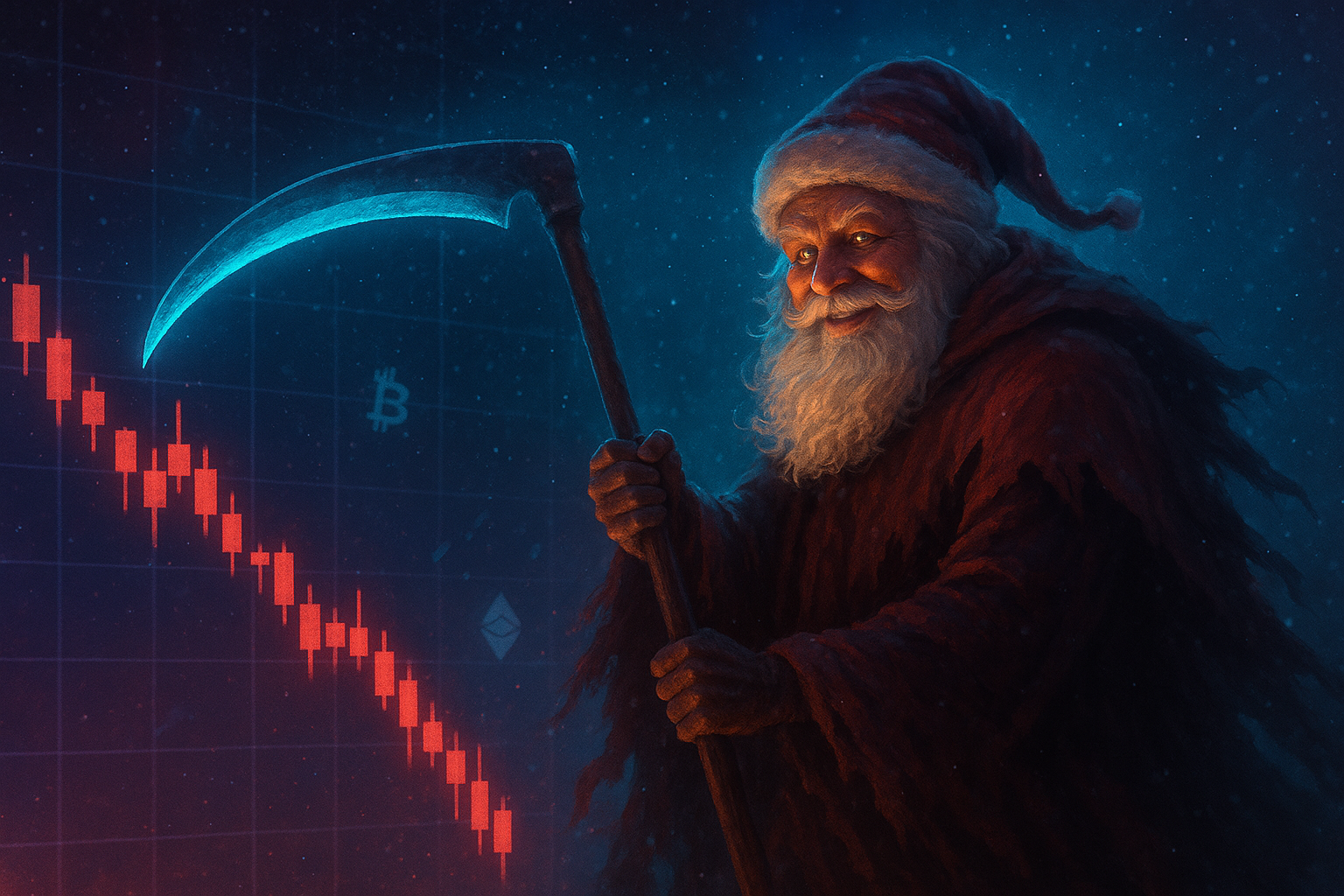 December Starts With Santa’s Slay: Red Candles Everywhere